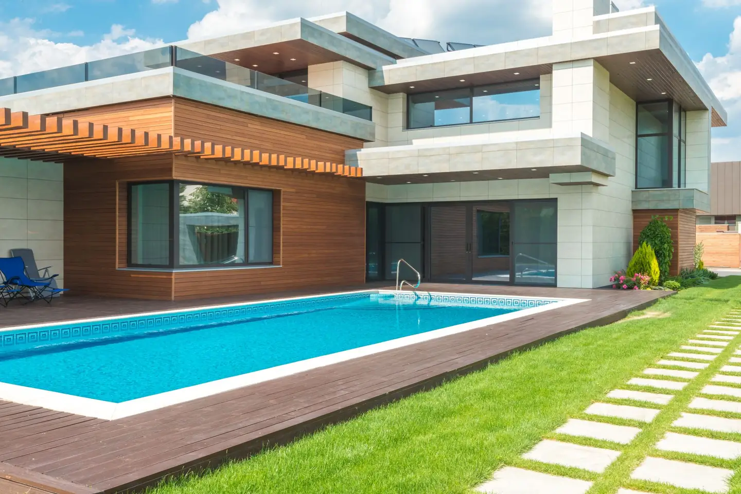 Swimming pool built in Oakwood, NSW